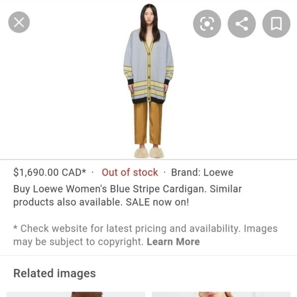 Loewe cardigan - Picture 3 of 8
